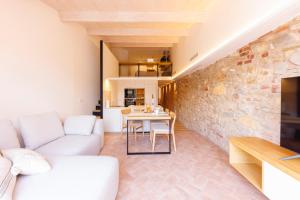 Et opholdsområde på Bravissimo Ballesteries Penthouse, Monthly Apartment