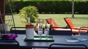 Nápoje v ubytování LES BOHEMIELLES Cottage Raphaël