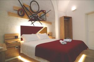 Postel nebo postele na pokoji v ubytování T rooms + 19 fotografií