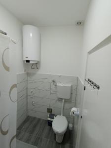 Koupelna v ubytování BAN apartmani