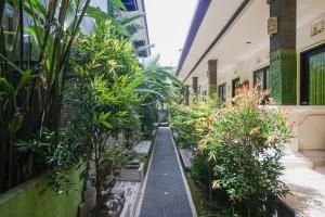 Zahrada ubytování Green View Ubud Hostel Bali