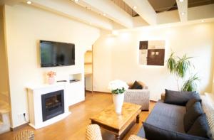 Gallery image of Vier Jahreszeiten Suite mit Whirlpool Badewanne L Vazzano in Husum