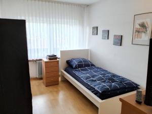 Katil atau katil-katil dalam bilik di 123-Zimmerverleih Mosbach