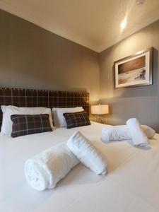 Letto o letti in una camera di Anchor Hotel and Seabed Restaurant