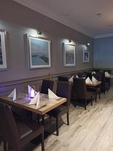 Area soggiorno di Anchor Hotel and Seabed Restaurant
