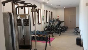Fitness centrum a/nebo fitness zařízení v ubytování Ona Hacienda del Álamo Golf Resort