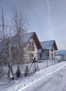 Dom w górach בחורף