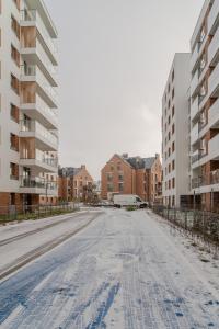 TOTU HOME Perspektywa Apartament Gdańsk Centrum בחורף