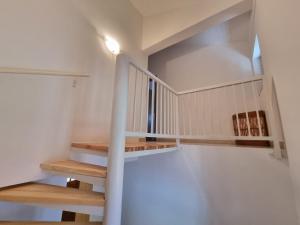 Poschodová posteľ alebo postele v izbe v ubytovaní Cherry House