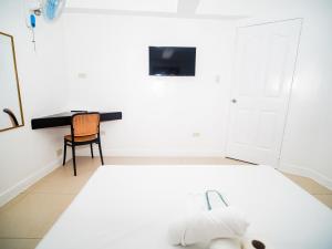 Televiisor ja/või meelelahutuskeskus majutusasutuses CJS Boracay Joint