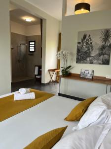 Voodi või voodid majutusasutuse RIVERVIEW toas