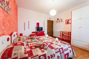 Posteľ alebo postele v izbe v ubytovaní La casa di Sofia