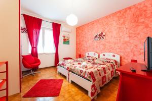 Posteľ alebo postele v izbe v ubytovaní La casa di Sofia
