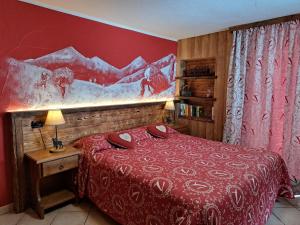 Postel nebo postele na pokoji v ubytování L'Abreny