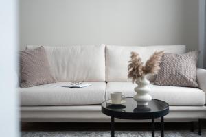 Posezení v ubytování Wohnung 'The Cove' HBF/Messe/ÖVB Arena/City + 13 fotografií