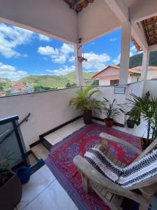 Balkón nebo terasa v ubytování Apartamento Completo 2km do centro 301