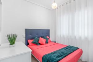 Posteľ alebo postele v izbe v ubytovaní Apartamento Estefany a 100 m de Playa