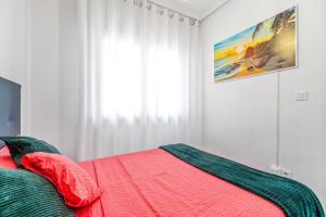 Posteľ alebo postele v izbe v ubytovaní Apartamento Estefany a 100 m de Playa