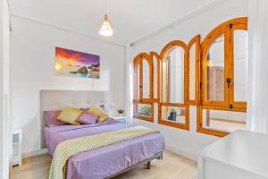 Posteľ alebo postele v izbe v ubytovaní Apartamento Estefany a 100 m de Playa