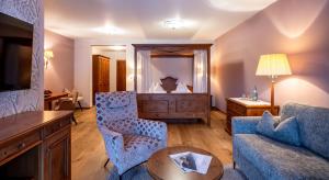 Istumisnurk majutusasutuses Hotel der Wiesenhof