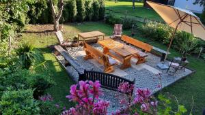Zahrada ubytování B&B Leonhard 7