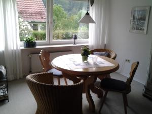 Χώρος καθιστικού στο Ferienwohnung Christa Hahn +6 φωτογραφίες