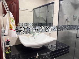 Koupelna v ubytování Apartamento 102 + 25 fotografií