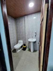 Een badkamer bij Cabina Mauricio precio por 2 huésped