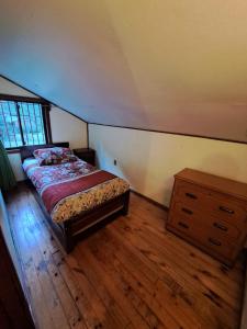 Postel nebo postele na pokoji v ubytování Cabaña Caburgua