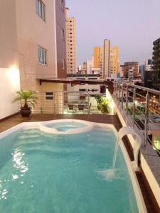 The swimming pool at or close to Apartamento alto padrão no 16º andar com 3 quartos TOP