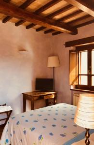 Posteľ alebo postele v izbe v ubytovaní Agriturismo Casale nel Parco dei Monti Sibillini