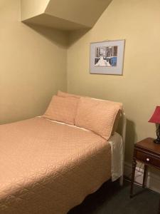 Comfy room in northside Chicago B&B - 1c tesisinde bir odada yatak veya yataklar