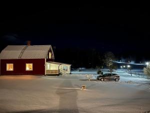 Villa på landet i Kulltorp v zimě