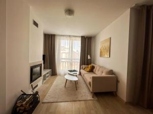 Posezení v ubytování Bansko Ski Resort Apartment 2-3 people