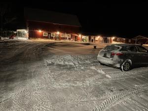 Villa på landet i Kulltorp v zimě