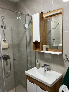 Koupelna v ubytování LORD apartman