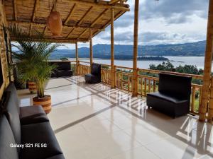 Galeriebild der Unterkunft De Bambú Guatavita in Guatavita