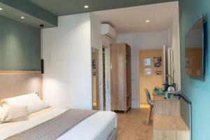 Posteľ alebo postele v izbe v ubytovaní B&B Amadema