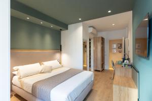 Posteľ alebo postele v izbe v ubytovaní B&B Amadema