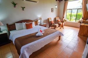 Postel nebo postele na pokoji v ubytování Hotel Campo Verde + 35 fotografií