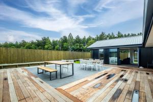 Balkón nebo terasa v ubytování Elegant, Executive Retreat