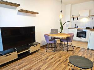 Nhà bếp/bếp nhỏ tại Zentrales 2 Raum Apartment +3 ảnh