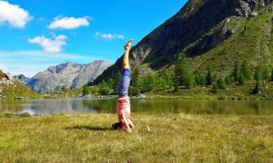 Paesaggio naturale nelle vicinanze dell'affittacamere