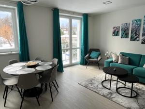 Posezení v ubytování Apartmán u zámecké zahrady + 13 fotografií