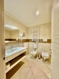 Koupelna v ubytování Hotel Bella Lazise