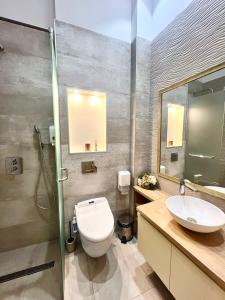 Koupelna v ubytování House4You - Blanari