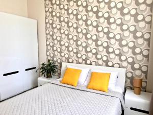 Posteľ alebo postele v izbe v ubytovaní OSapart Beautiful apartment in a complex Semycvit