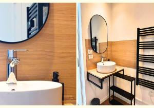Ένα μπάνιο στο ArtKlein * T1 tout confort - Fibre -Halles Diderot +16 φωτογραφίες