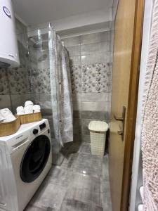 Koupelna v ubytování Apartman Obala