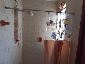 Koupelna v ubytování Refúgio Piratininga 202